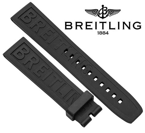 breitling watch bands rubber|breitling replacement watch bands.